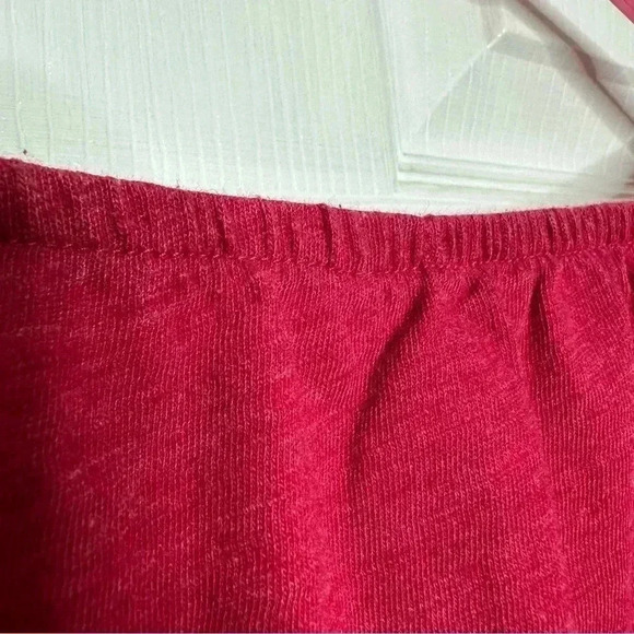 Joe Fresh T-Shirt Elastic Boat Neck Flowers Reddish Pink Size  Small - Picture 11 of 16